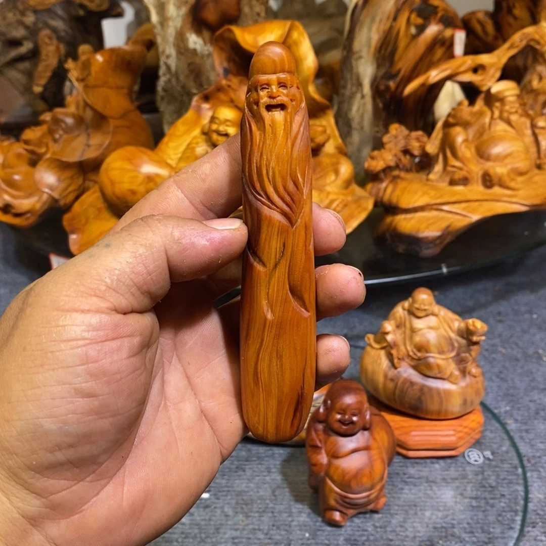 柏木（崖柏）木雕工艺品摆件