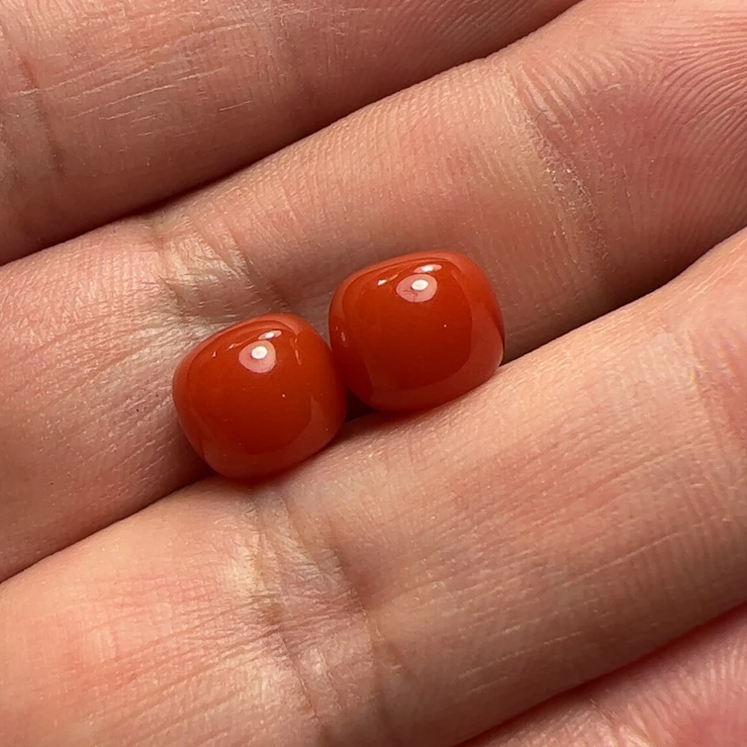未镶嵌老型南红玛瑙片**～
