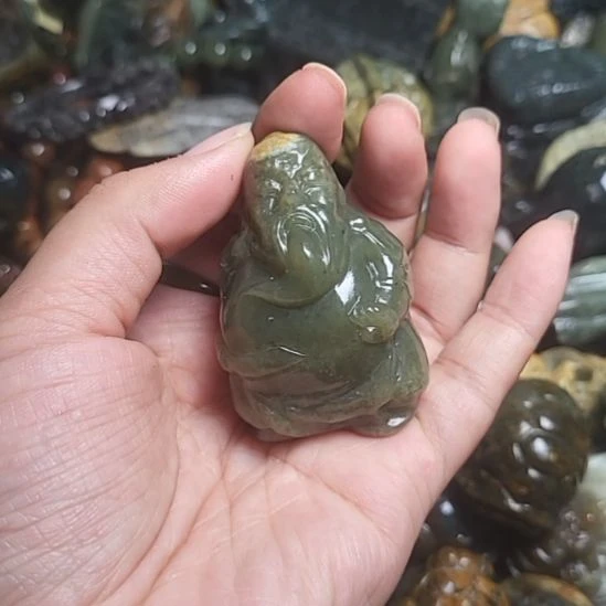 岫岩河磨玉（透闪石质玉）未镶嵌挂件
