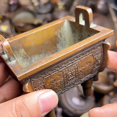 铜制文玩把玩物件