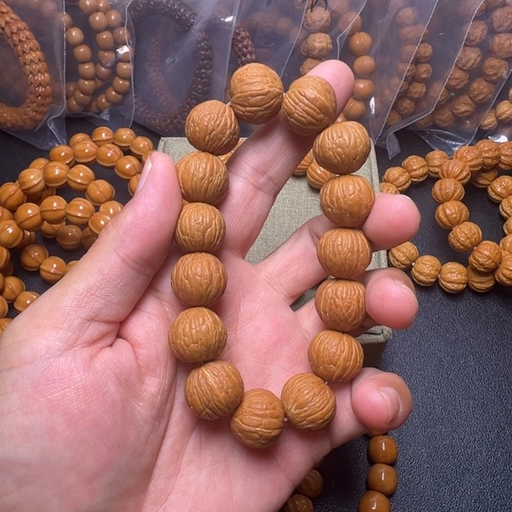 猴头核桃手串素吧