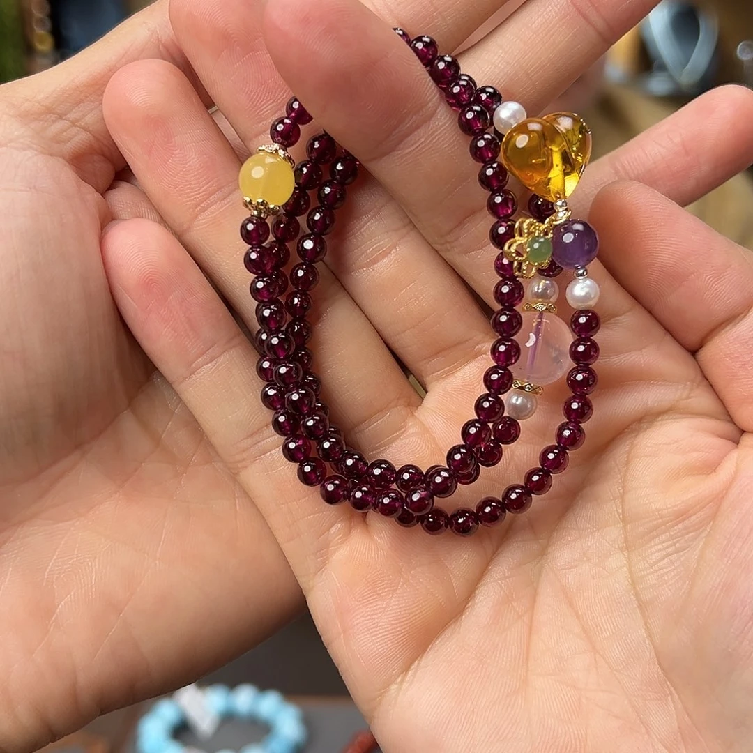 手链石榴石未镶嵌