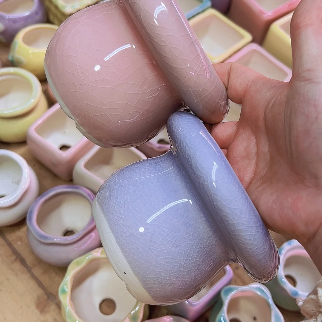 陶瓷花盆当场凑满12包邮