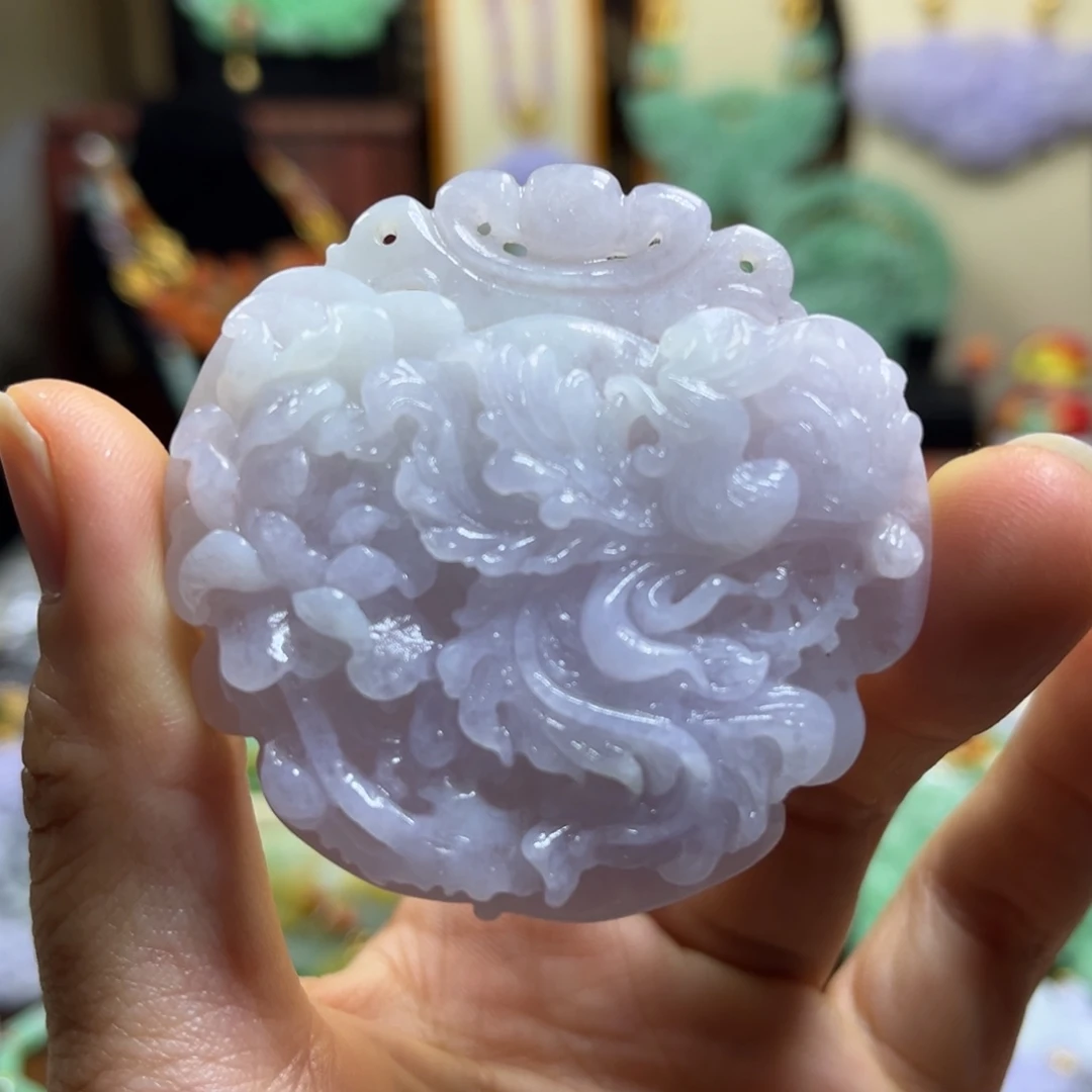 翡翠未镶嵌颈饰天然翡翠