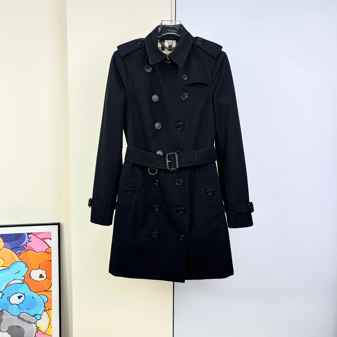 95新 BURBERRY/博柏利 风衣外套/uk8码/Xspr3438