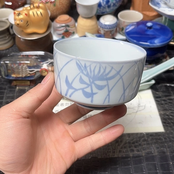 瓷片啾啾日瓷中古陶瓷工艺品