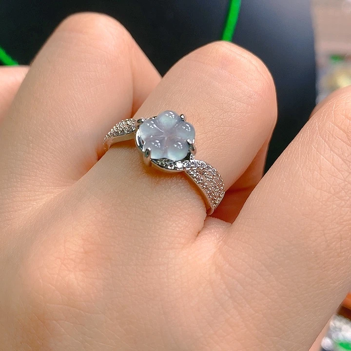 翡翠未镶嵌吊坠(不含链)戒指