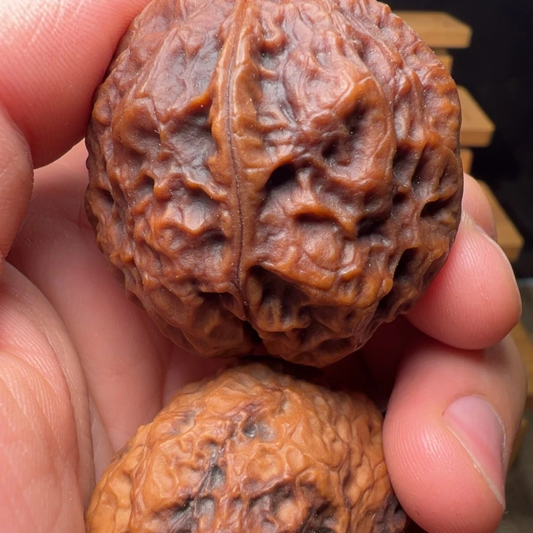 吊坠文玩核桃罗汉佛手41mm