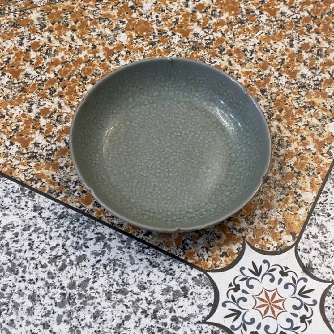 赏品冰片葵口洗一个