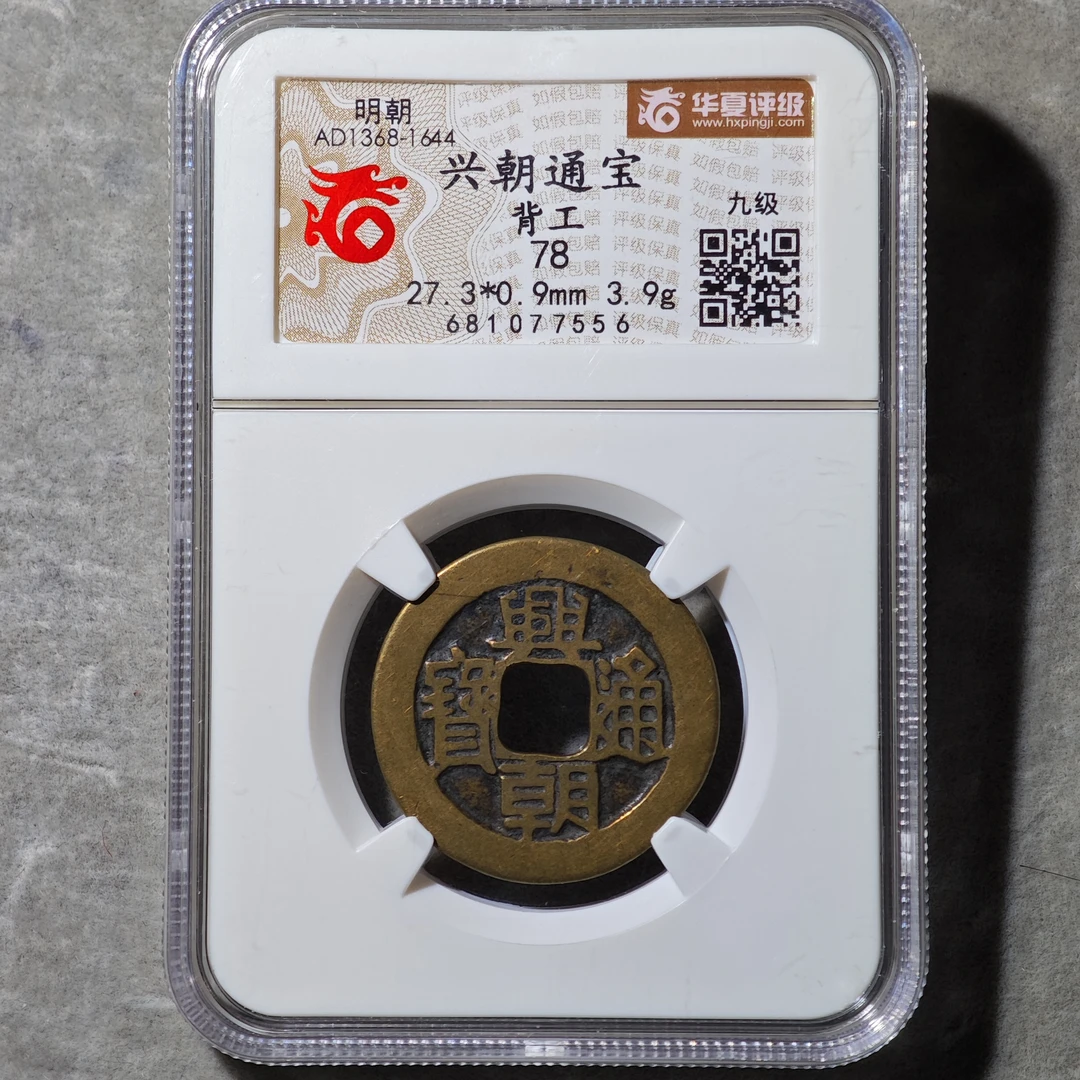 60609-20 兴朝通宝背工