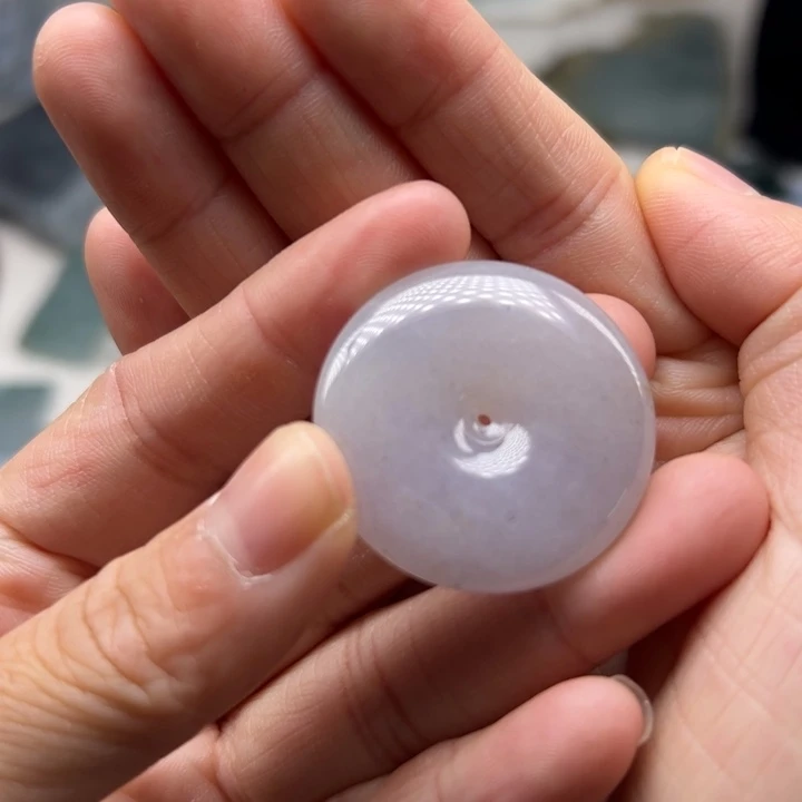 定制翡翠未镶嵌平安扣