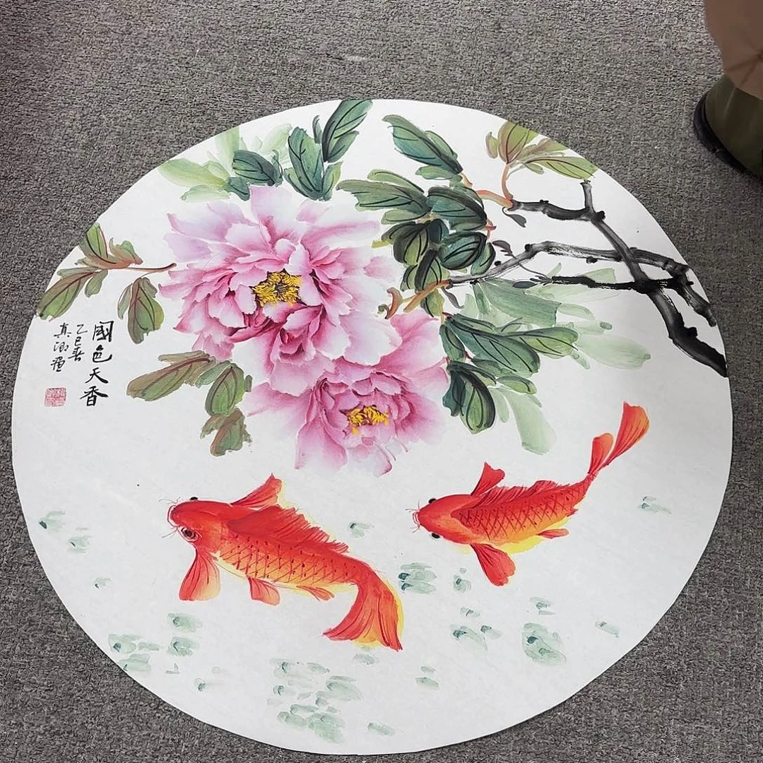 国画国画作品多次入选国内外展出
