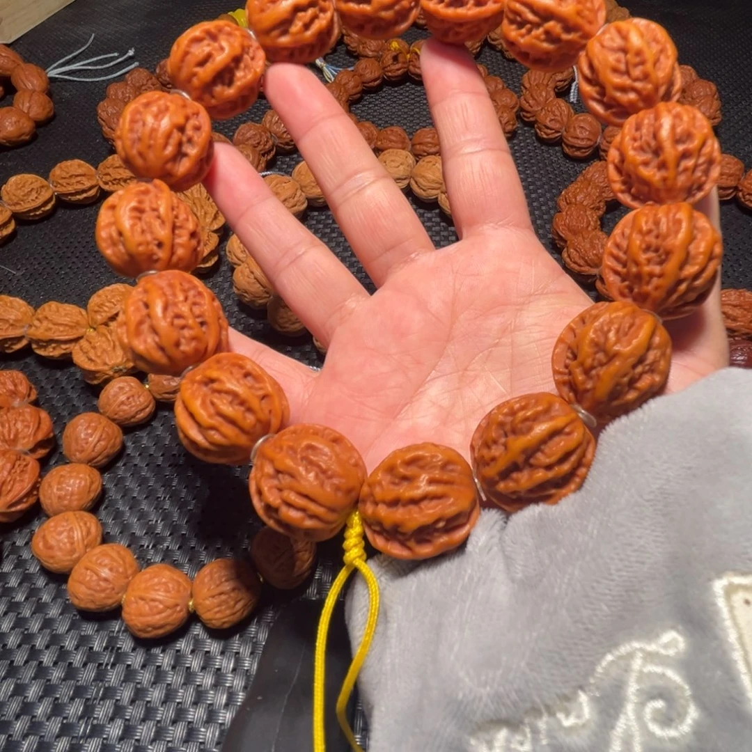 文玩核桃吊坠麦穗龙脊22