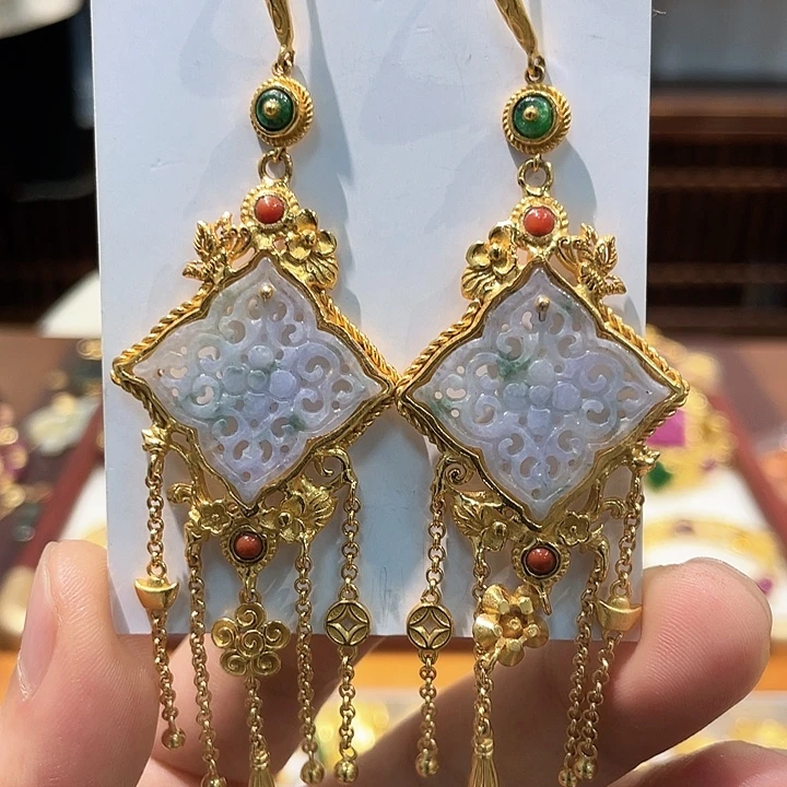 锦纶非金属耳坠子