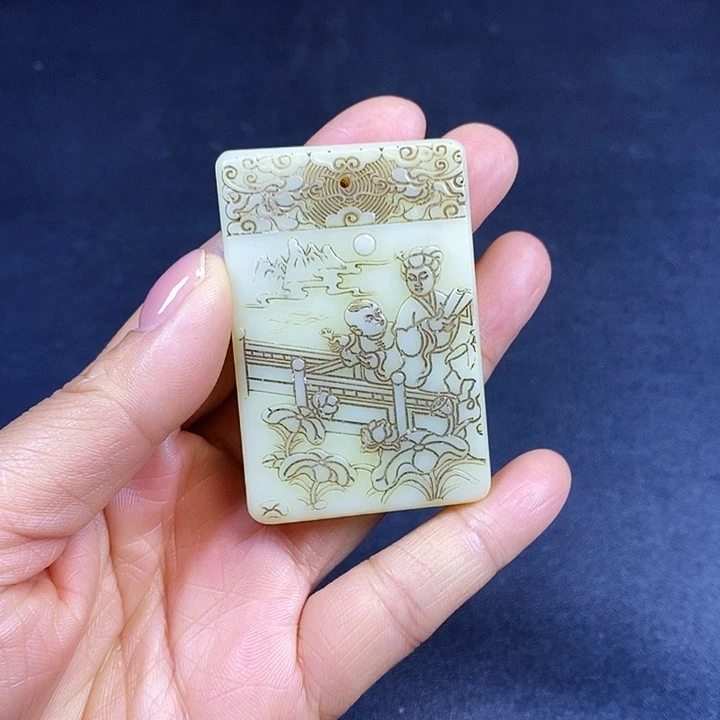 把件白玉菩提精选