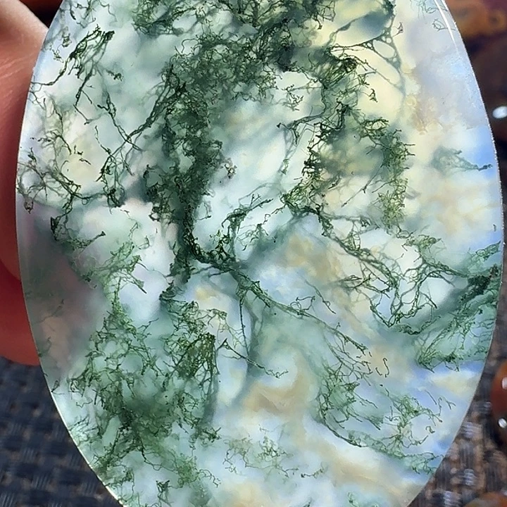 和***牛玛瑙/玉髓未镶嵌颈饰