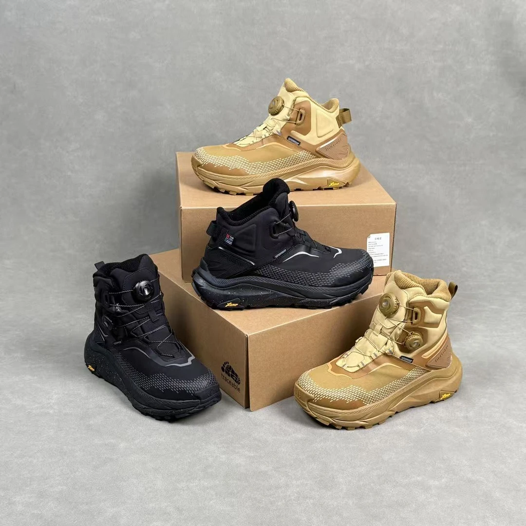 3M出口加拿大全防水高端冰上止滑户外保暖登山徒步鞋