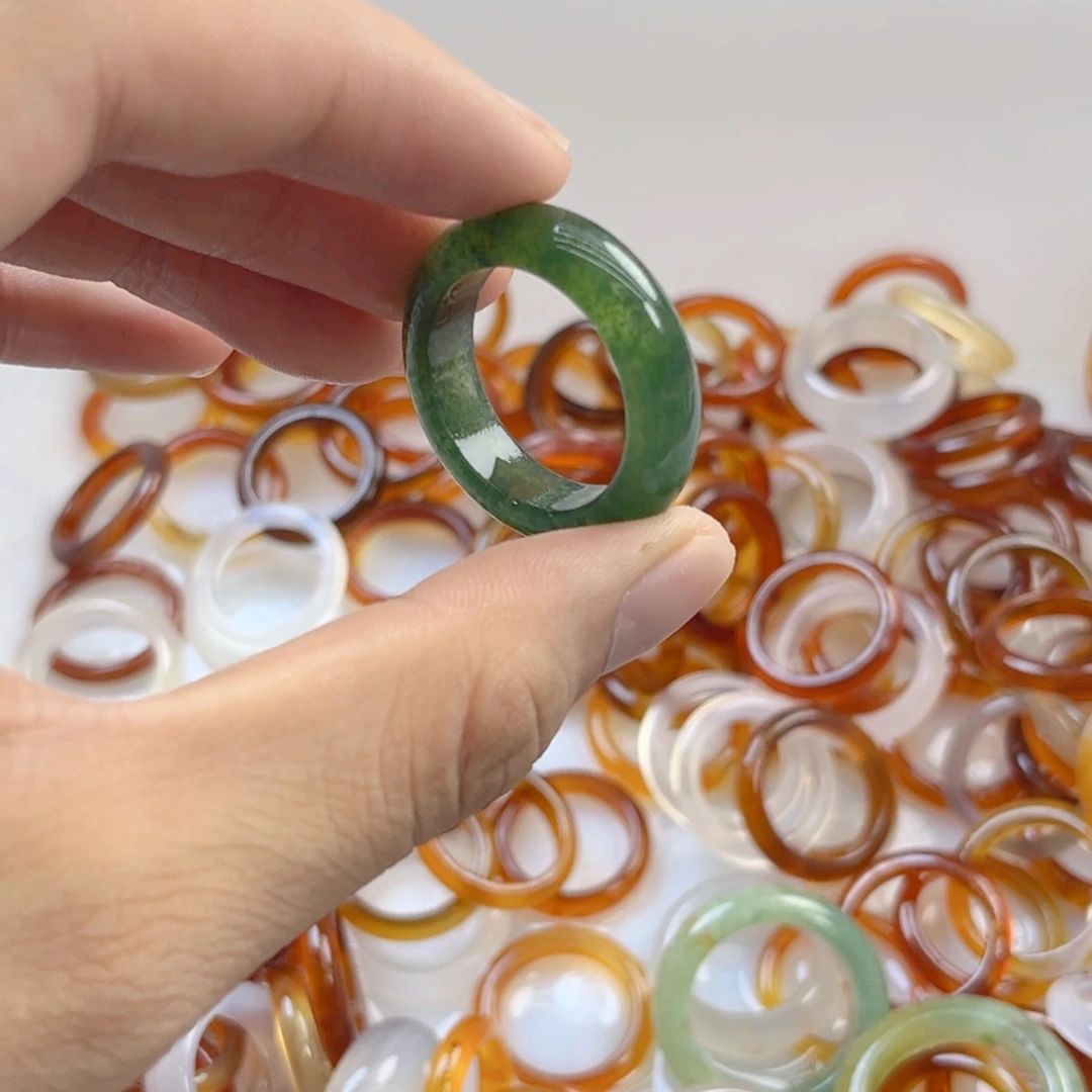 未镶嵌戒指玛瑙/玉髓30