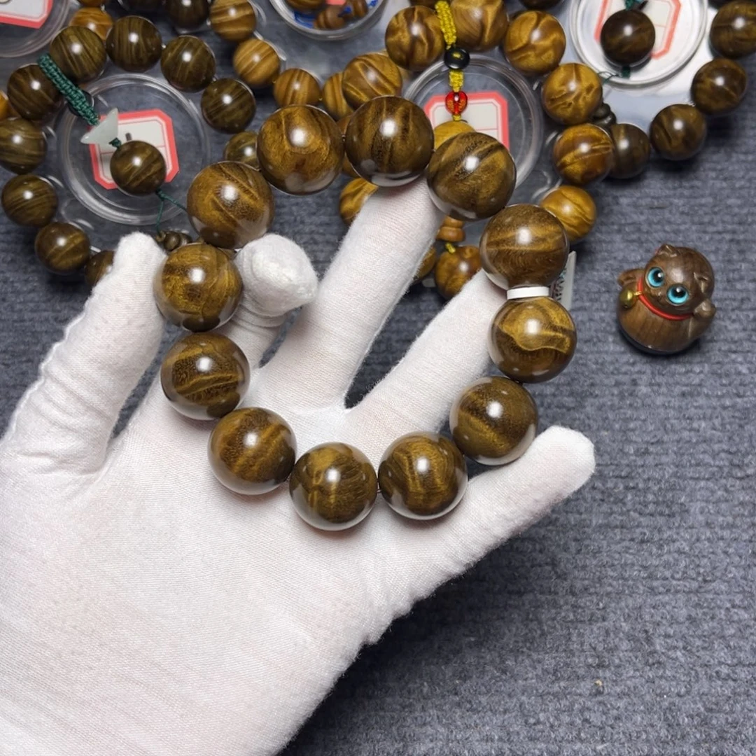 楠木（金丝楠）手串/手链阴沉2.0闪电148