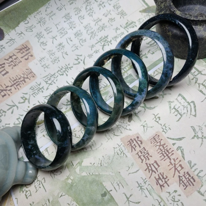 玛瑙水草手镯多样性发货拍一发一