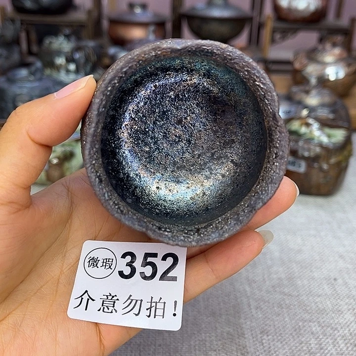 裸柴烧陶瓷手工茶器