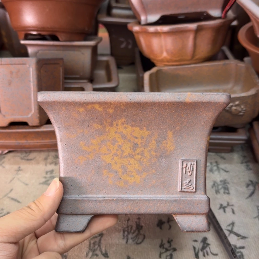 紫砂花盆59号宜兴紫砂正品花盆14x9.5