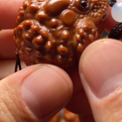 橄榄核手串/手链金蝉单子竹环穿配3.3左右