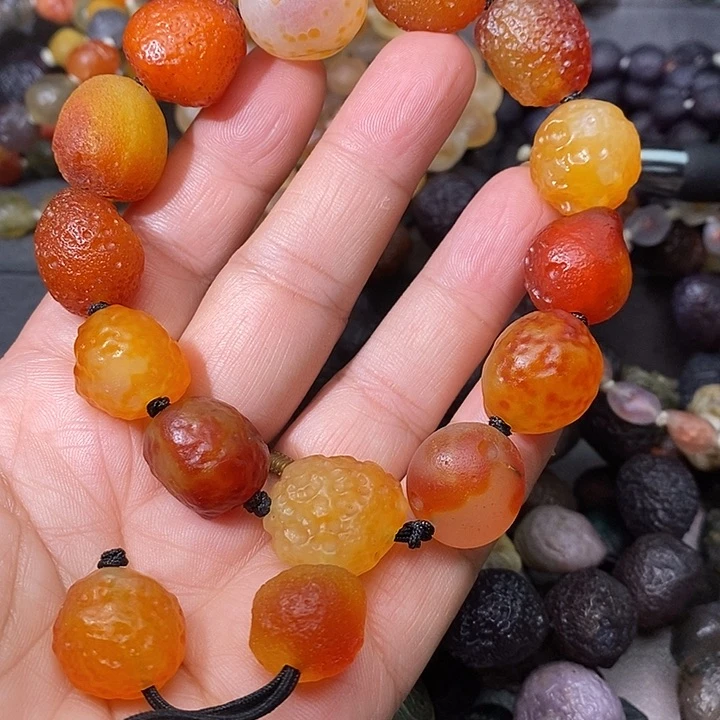 未镶嵌玛瑙/玉髓珠宝奇石