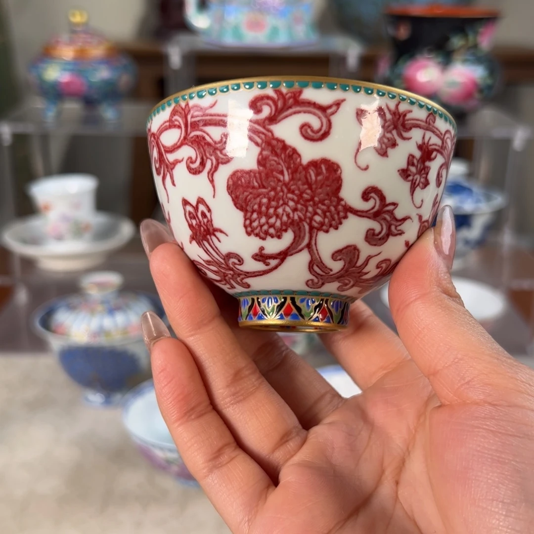 纯手工手绘 高端茶器