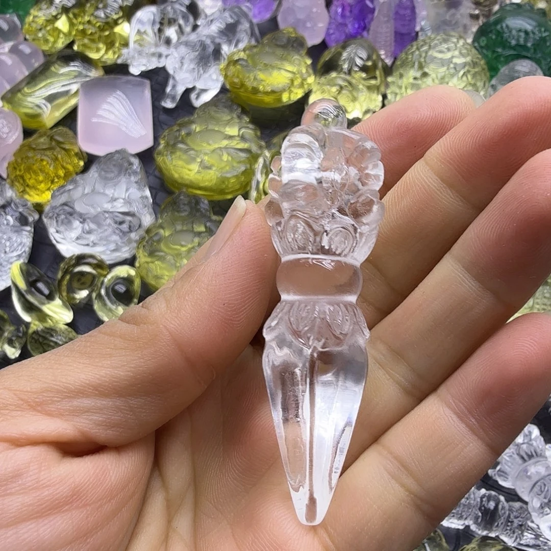 未镶嵌水晶吊坠(不含链)