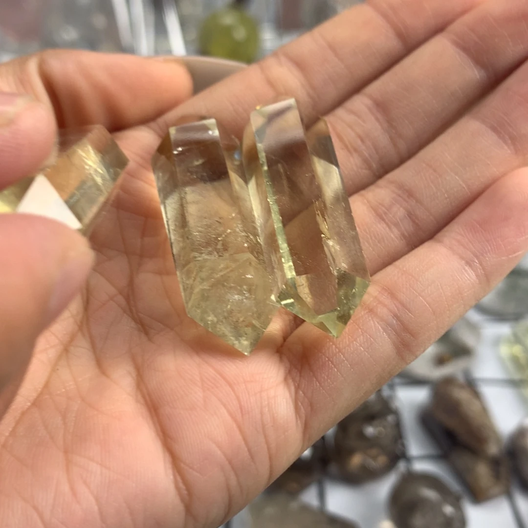 未镶嵌颈饰紫晶天然水晶