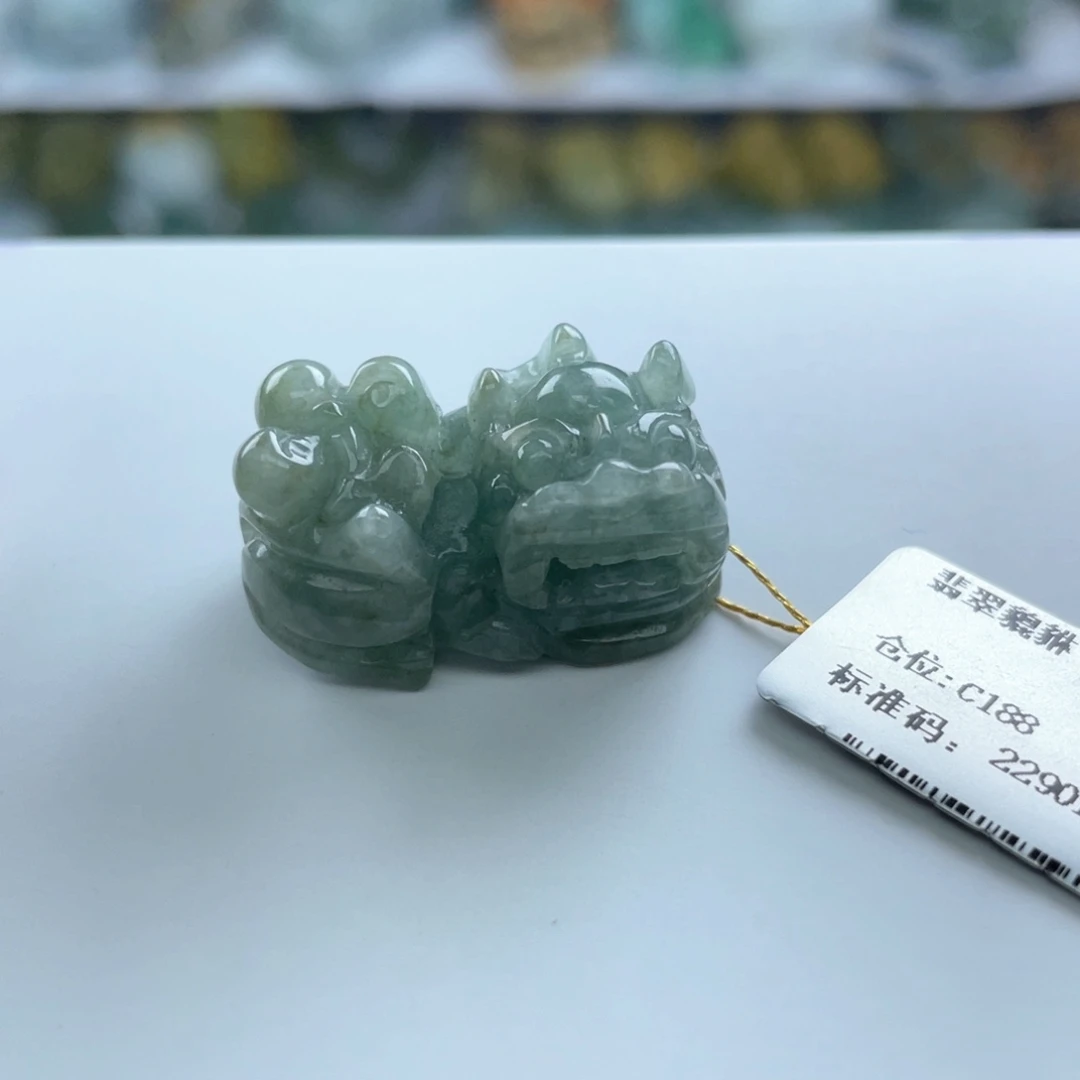 颈饰未镶嵌翡翠貔貅65