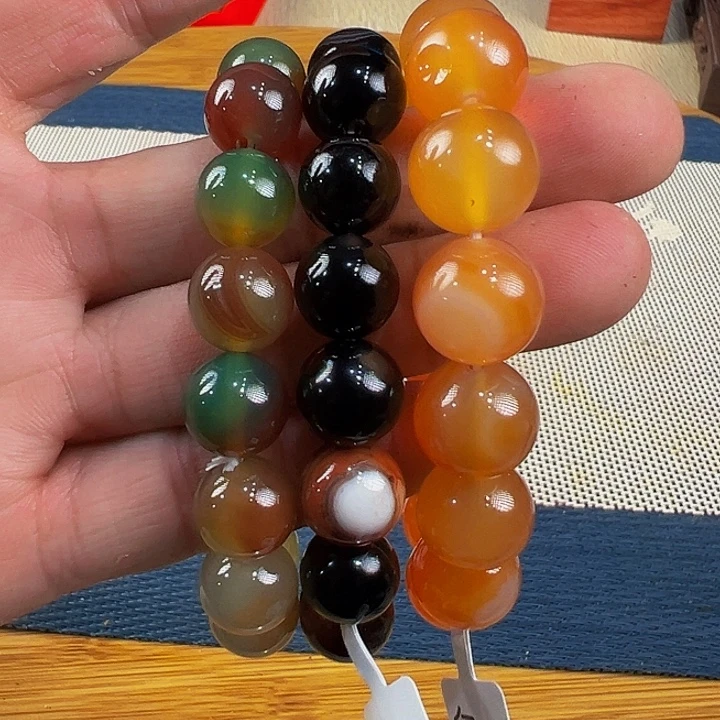 玛瑙/玉髓未镶嵌手链