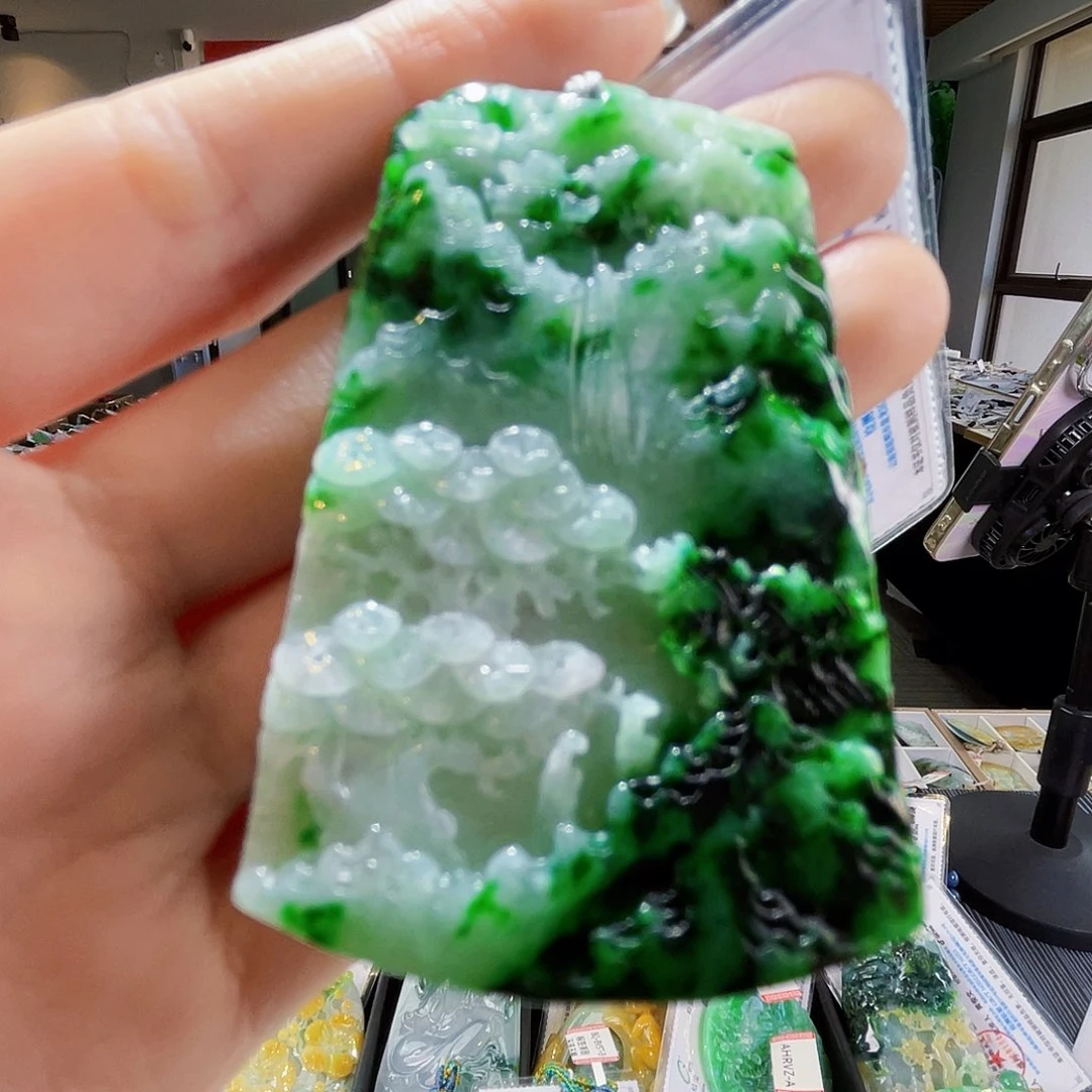 颈饰未镶嵌翡翠翡翠