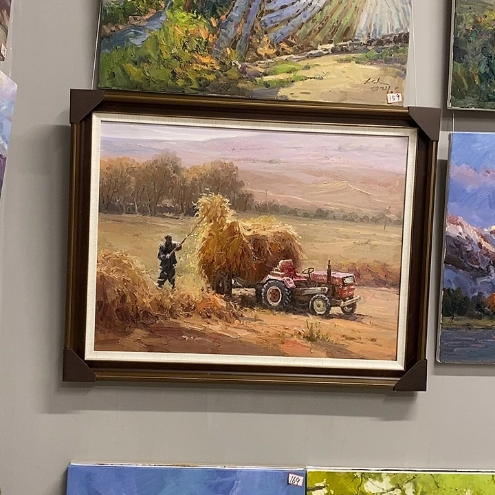 ****️油画带外框画芯尺寸60x80cm