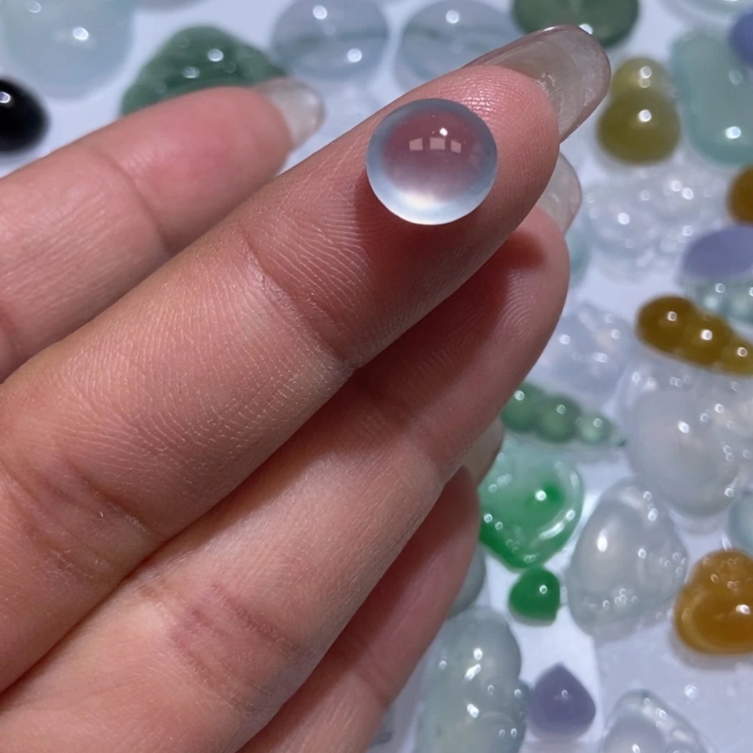 未镶嵌定制翡翠翡翠9.5/9.2/4.8