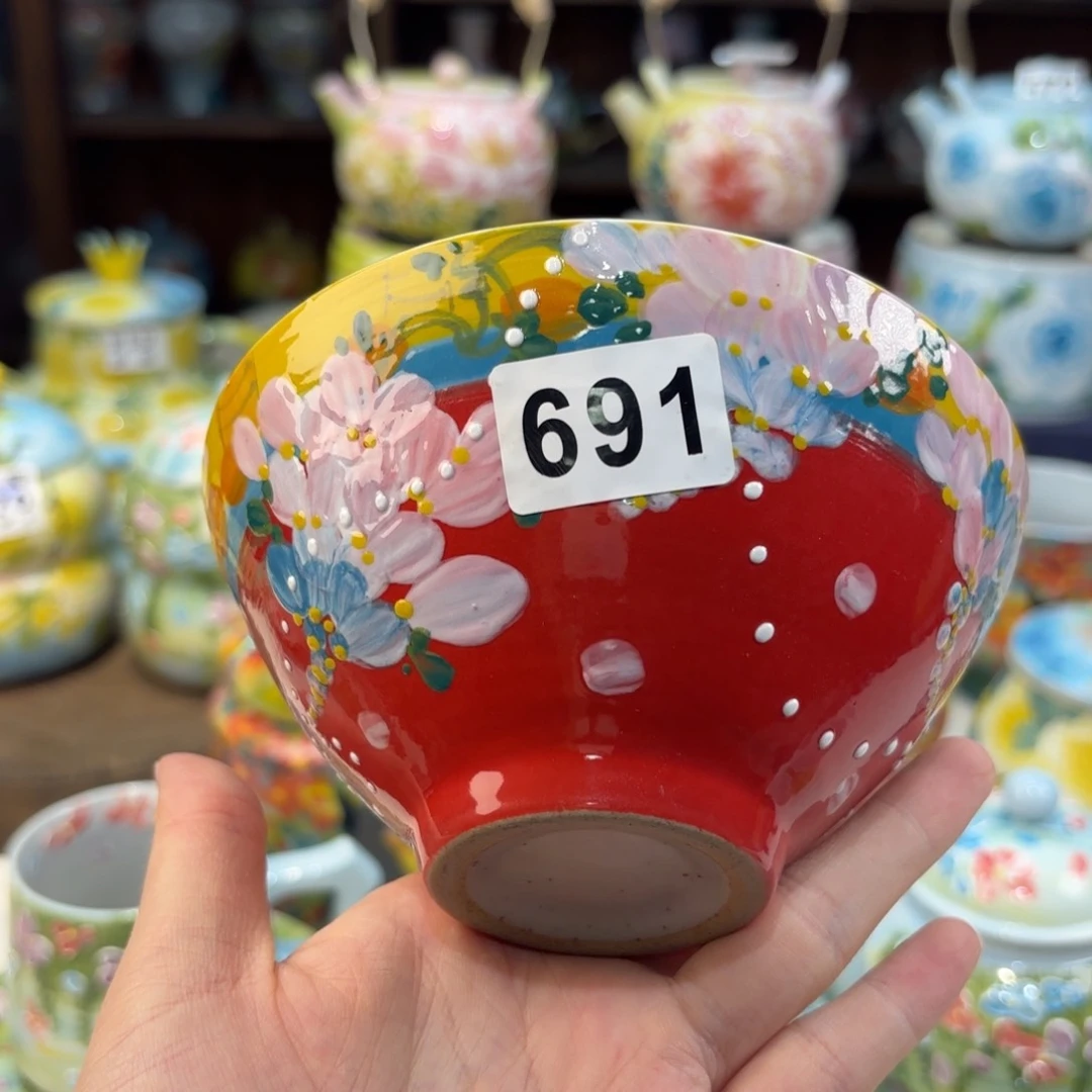 景德镇手绘高温釉下彩陶瓷茶具
