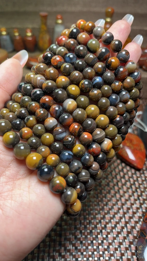 战国红北山料手串