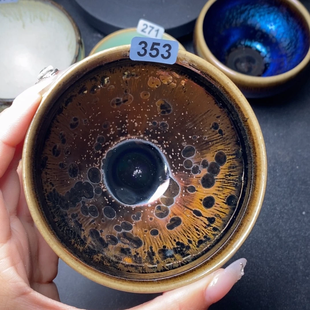 茶盏建窑建盏主人杯353