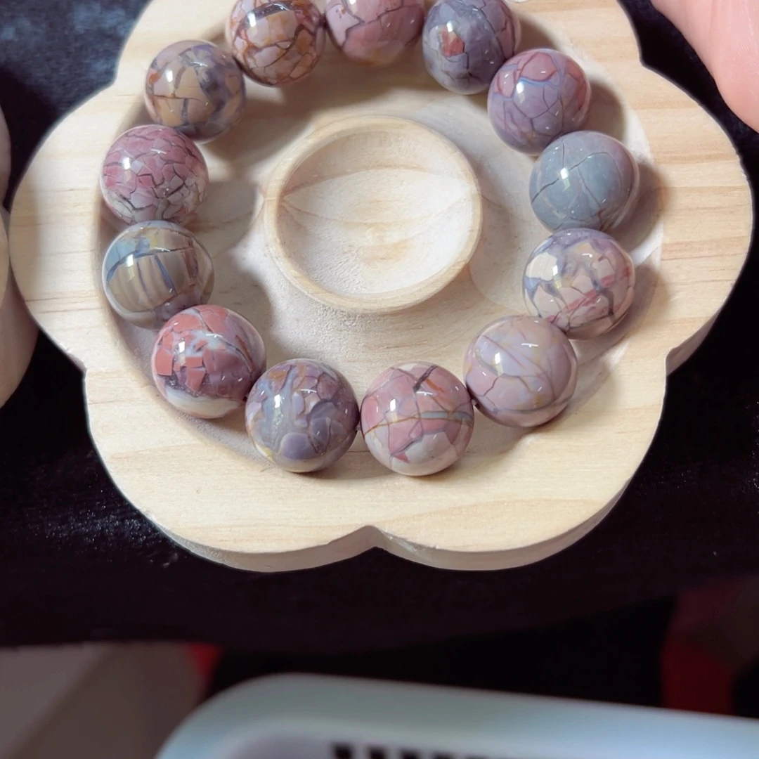 石英质玉手链未镶嵌暗***暗45