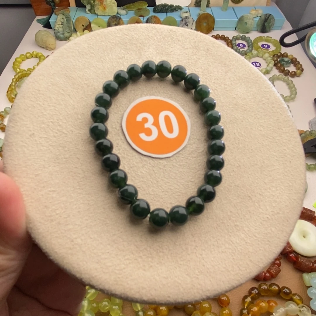 蛇纹石玉未镶嵌手串