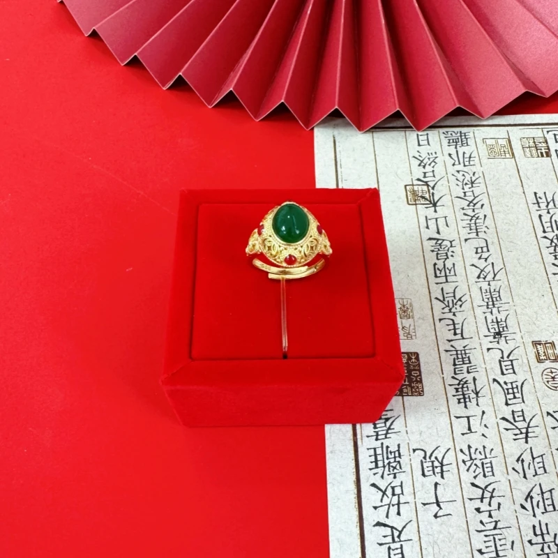 【明玉专属】时尚精品八宝招财戒指QCJZ020