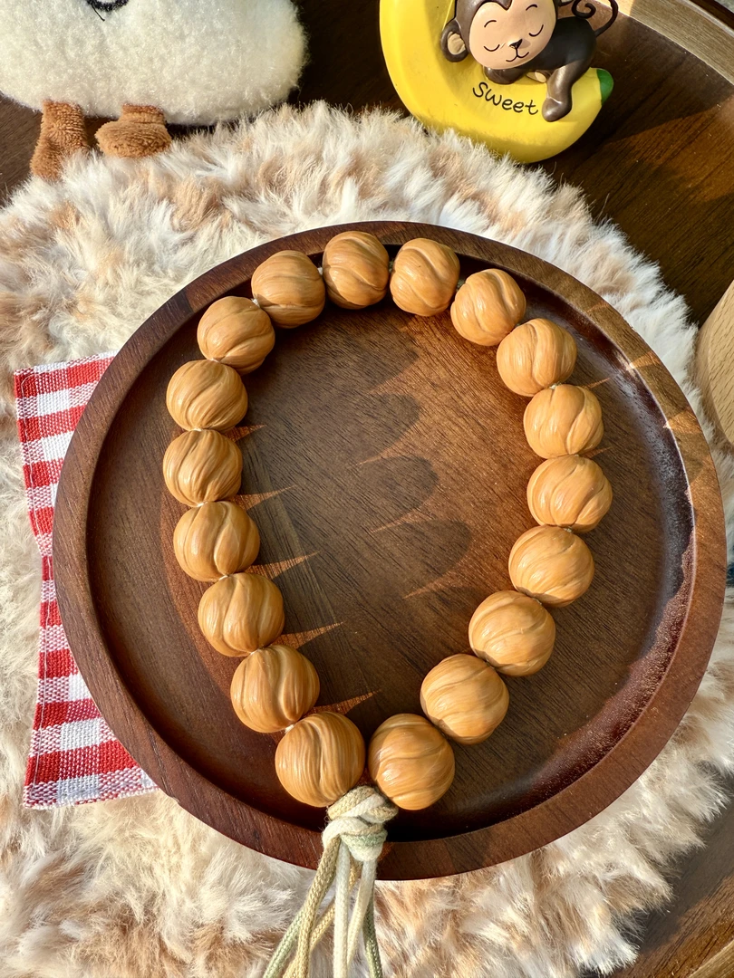 【猴头卷卷酥】手工拉丝卷卷酥，原皮原色手持,15MM