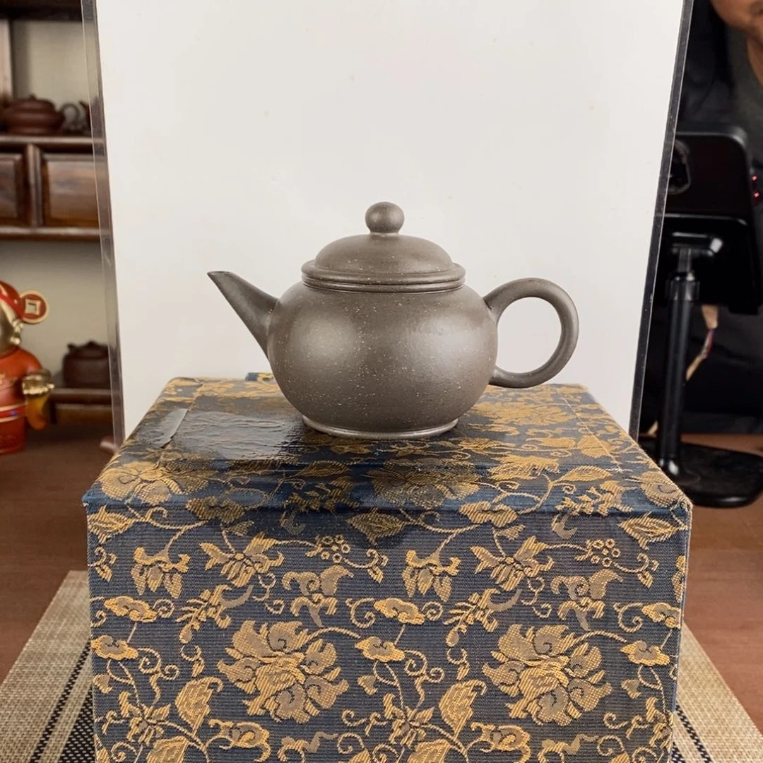 紫砂茶壶帅*仔宜兴紫砂工艺美术精品