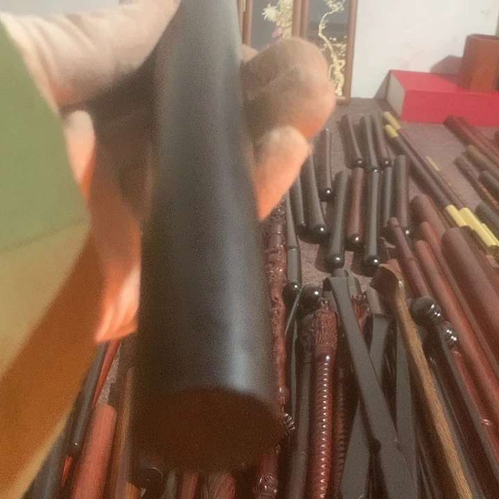 东非黑黄檀（紫光檀）西*木紫光檀木棍长30-27-8