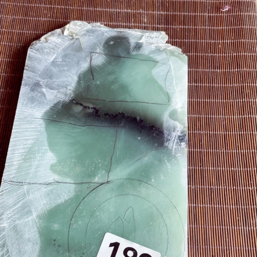 晨***6未镶嵌蛇纹石玉珠宝奇石