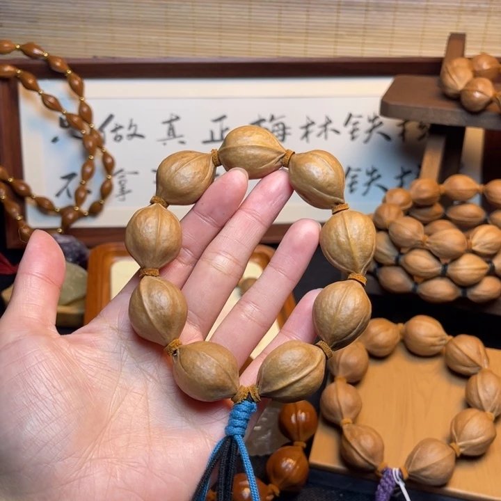 阿***郎手串/手链橄榄核20.27精品梅林铁核