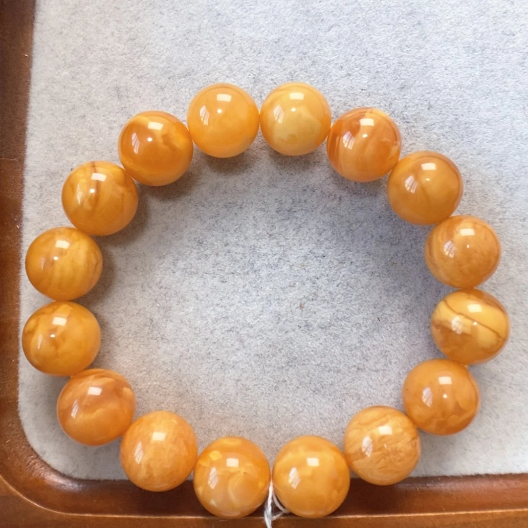 蜜蜡未镶嵌手串蜜蜡