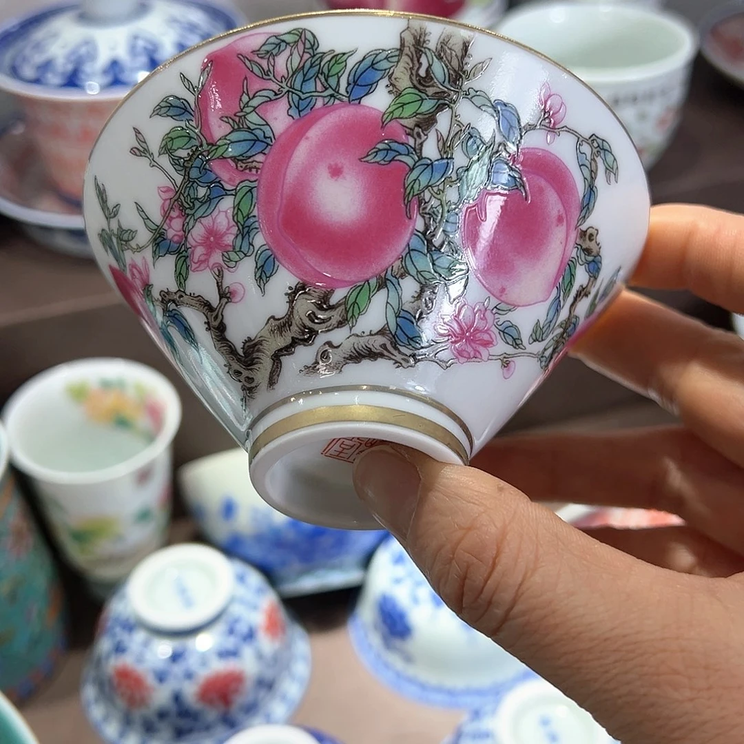 盖碗全场七景德镇景德镇的早景德镇