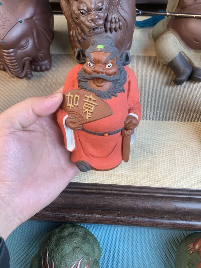 高端紫砂摆件钟馗